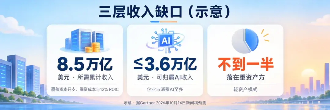 三层收入缺口
